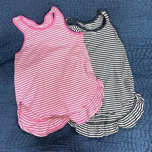 Tea Collection, Matching Set Sleeveless Tank, Hi-Lo Ruffle Hem, Girls Size 12